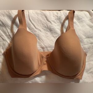 Aerie Smoothez Full Coverage Bra in Tan